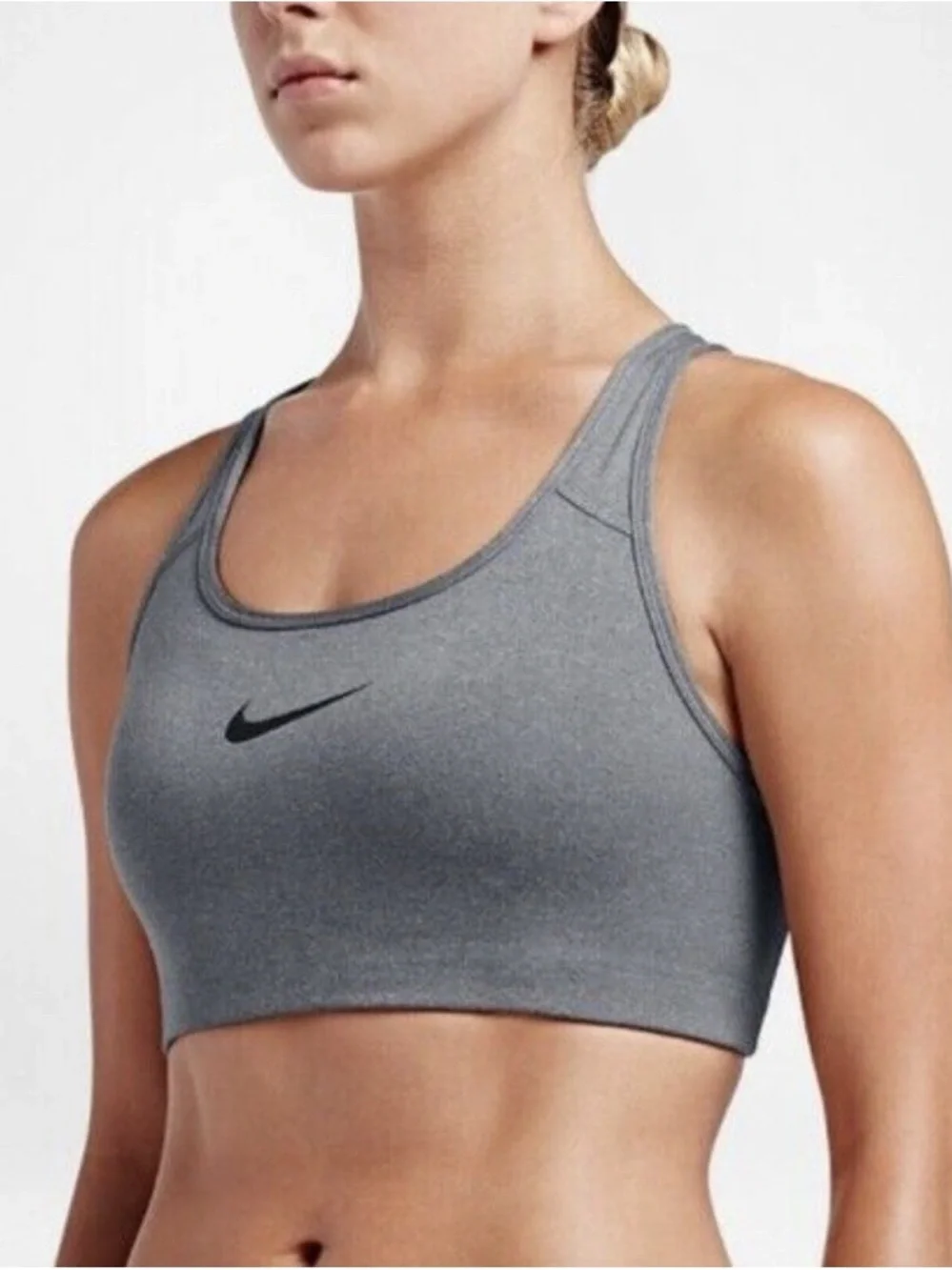 Nike Women’s Grey Racerback Sports Bra